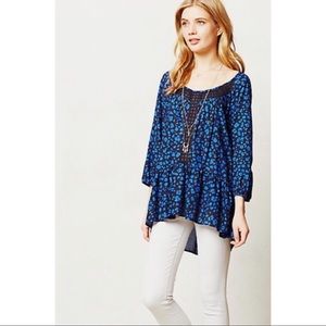 Anthropologie Ressica Tunic in Blue by HD in Paris